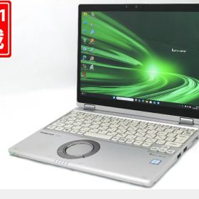 中古良品 2.8K液晶 タッチ 12インチ Panasonic Let's Note CF-QV8TFAVS Windows11 高性能 第8世代Core i5-8365U 8GB 爆速256GB-SSD カメラ LTE 無線 Office付き Win11【中古ノートパソコン 中古パソコン 中古PC】送料無料 あす楽対応 即日発送（Windows10も対応可能 Win10）