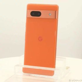 【中古】GOOGLE(グーグル) Google Pixel 7a 128GB コーラル GA04438-JP SIMフリー 【371-ud】