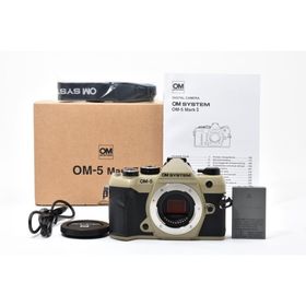 オリンパス(OLYMPUS)のショット数1200回 極上品 OM-5 Mark II 元箱付 ARYM5767(ミラーレス一眼)
