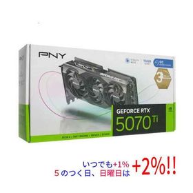 【中古】PNY GeForce RTX 5070 Ti 16GB Overclocked Triple Fan VCG5070T16TFXPB1-O PCIExp 16GB 元箱あり