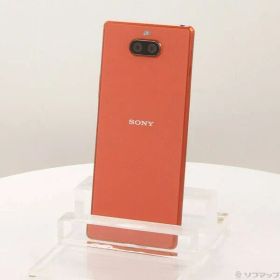 ソフマップ 〔中古品〕 Xperia 8 64GB オレンジ SOV42 auロック解除SIMフリー【276】