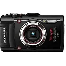 【中古】OLYMPUS デジタルカメラ STYLUS TG-3 Tough ブラック 1600万画素CMOS F2.0 15m防水 100kgf耐荷重 GPS+電子コンパス&内蔵Wi-Fi TG-3 BLK