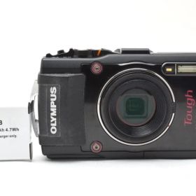 【117】OLYMPUS オリンパス STYLUS TG-4 スタイラス 防水 耐衝撃 ブラック デジカメ コンデジ
