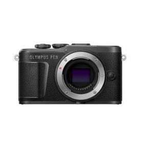 オリンパス(OLYMPUS)のOLYMPUS ミラーレス一眼カメラ PEN E-PL10 ボディー BLK(ミラーレス一眼)