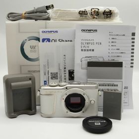 オリンパス(OLYMPUS)の■良品■ PEN E-PL10 ボディー ホワイト(ミラーレス一眼)
