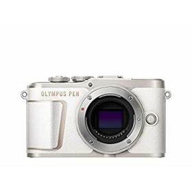 OLYMPUS ミラーレス一眼カメラ PEN E-PL10 ボディー ホワイト(ミラーレス一眼)
