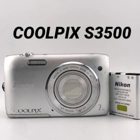 実写美⭕️【動作確認済】Nikon COOLPIX S3500 デジカメ