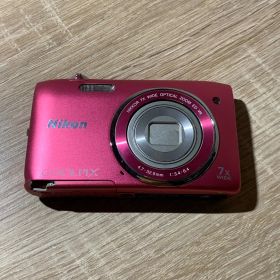 9773 Nikon COOLPIX S3500 ピンク デジカメ 動作確認済み やや訳アリ【ネ】