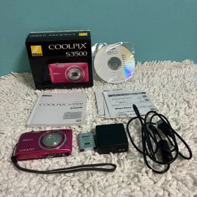 Nikon COOLPIX S3500 ピンク 動作確認済み 付属品完備 美品