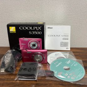 【美品✨】Nikon COOLPIX S3500 コンデジ CCD 完動品