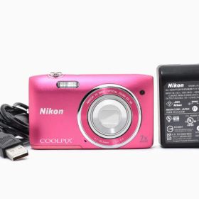 ★美品★ニコン COOLPIX S3500 コンパクトデジタルカメラ ピンク