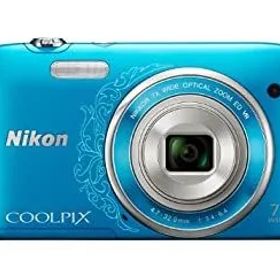 【中古】「非常に良い」Nikon デジタルカメラ COOLPIX S3500 光学7倍ズーム 有効画素数 2005万画素 オリエンタルブルー S3500DBL