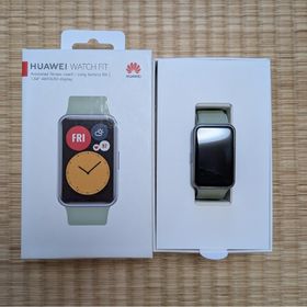 ファーウェイ(HUAWEI)のHUAWEI スマートウォッチ WATCH FIT ミントグリーン(その他)