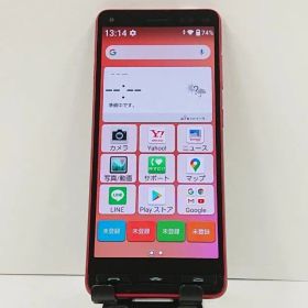 かんたんスマホ2 A001KC Y!mobile レッド 送料無料 本体 c18925