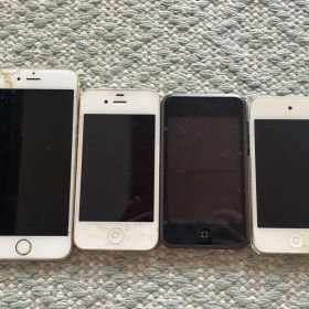 iPhone iPod まとめ売り4台 ジャンクあり、部品取り用