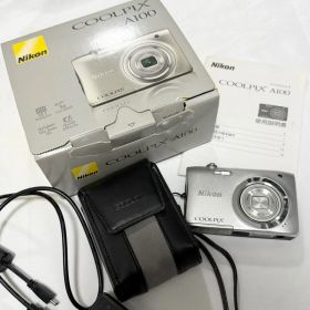 【送料無料】Nikon/ニコン/COOLPIX/クールピクス/A100/シルバー/コンパクトデジタルカメラ/デジカメ/撮影/写真/動作品/稼働品/中古品