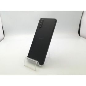 【中古】SONY SoftBank 【SIMフリー】 Xperia 10 VI ブラック 6GB 128GB A402SO【なんば】保証期間１ヶ月【ランクA】