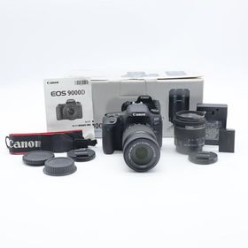 ショット数3097回 Canon デジタル一眼レフカメラ EOS 9000D ダブルズームキット EF-S18-55mm/EF-S55-250mm 付属 EOS9000D-WKIT #5009