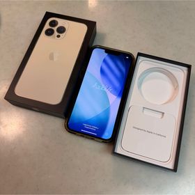 アイフォーン(iPhone)の【値下】iPhone13pro 512GB ゴールド バッテリー76% 元箱あり(スマートフォン本体)