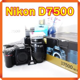 Nikon D7500 一眼レフカメラ スマホ転送 シングルレンズ 4K動画