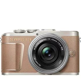 【中古】 OLYMPUS ミラーレス一眼カメラ PEN E-PL10 14-42mm EZレンズキット ブラウン