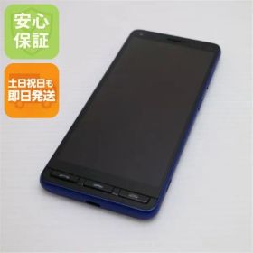 超美品 かんたんスマホ2＋ A201KC ブルー スマホ 白ロム 土日祝発送OK 07000