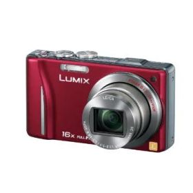 【中古】「非常に良い（無料延長保証）」パナソニック デジタルカメラ LUMIX TZ20 レッド DMC-TZ20-R