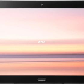 【Cランク】SHARP dtab d-41A ブラック 防水防塵対応 Androidタブレット SIMフリー