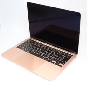 中古 Apple ノートPC MacBook Air 13.3インチ 2020年モデル JIS配列 (メモリ8GB SSD 256GB )【Office非搭載】 mgnd3j-a ゴールド 【可(C)】