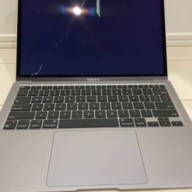(ジャンク品) MacBook Air M1 スペースグレー 液晶割れ