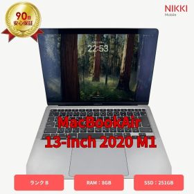 MacBookAir 13-inch 2020 M1 8GB/251GB スペースグレイ