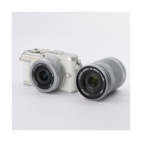 OLYMPUS ミラーレス一眼カメラ PEN E-PL10 EZダブルズームキット ホワイト