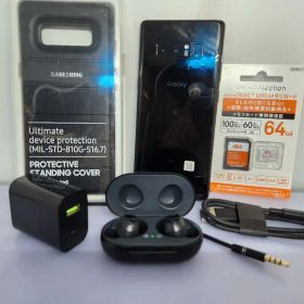 Galaxy note 8 simフリー B GALAXY BUDS付き