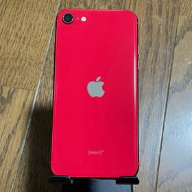 アイフォーン(iPhone)のiPhoneSE第2世代 128GB 赤 本体のみ バッテリー最大容量100%！(スマートフォン本体)