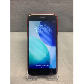 アイフォーン(iPhone)の超美品 国内版 SIMフリー iPhoneSE 第2世代 128GB レッド色 (スマートフォン本体)