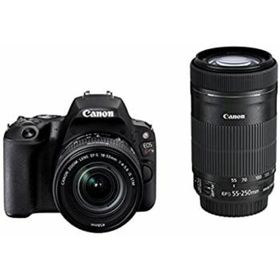 【中古】「非常に良い」Canon デジタル一眼レフカメラ「EOS Kiss X9」ダブルズームキット (ブラック) EOSKISSX9BK-WKIT(デジタル一眼)