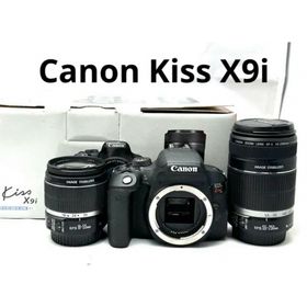 Canon EOS Kiss X9iダブルズームレンズセット♪スマホにすぐ送れる(デジタル一眼)