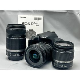 Canon EOS kiss x9i トリプルレンズセット♪安心フルセット♪(デジタル一眼)