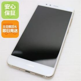 超美品 SIMフリー HUAWEI P10 lite ホワイト 即日発送 スマホ HUAWEI 本体 白ロム 土日祝発送OK 09000