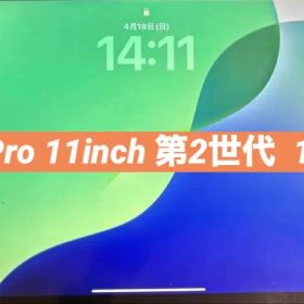 美品iPad Pro 11インチ第2世代 128GBWi-Fi+Cellular