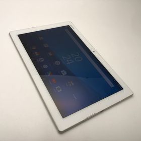SIMフリー au SONY Xperia Z4 Tablet SOT31 ホワイト◆中古◆3298