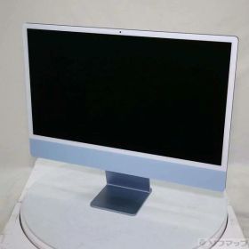 【中古】Apple(アップル) iMac 24-inch Mid-2021 MGPL3J／A Apple M1 8コアCPU_8コアGPU 16GB SSD512GB ブルー 〔26.3 Tahoe〕 【262-ud】