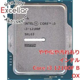 Intel Core i3 12100F 中古動作確認済み Intel 〔中古〕Intel® Core™ i3 12100F プロセッサー 〔3.3GHz/LGA