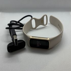 フィットビット(Fitbit)のCharge 5 Soft Gold/Lunar White FRCJK(その他)