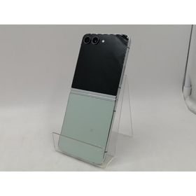 【中古】SAMSUNG au 【SIMフリー】 Galaxy Z Flip5 ミント 8GB 256GB SCG23【千葉】保証期間１ヶ月【ランクC】