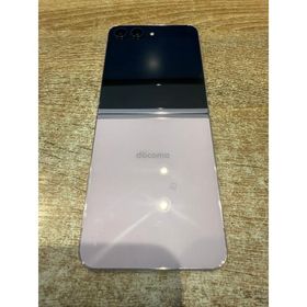 【中古正常品】Galaxy Z Flip5 256GB ラベンダー SC-54D SIMフリー A348