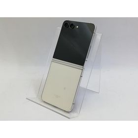 【中古】SAMSUNG au 【SIMフリー】 Galaxy Z Flip5 クリーム 8GB 256GB SCG23【大宮東口】保証期間１ヶ月【ランクC】