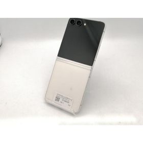 【中古】SAMSUNG au 【SIMフリー】 Galaxy Z Flip5 クリーム 8GB 256GB SCG23【広島本通】保証期間１ヶ月【ランクB】