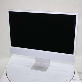 〔中古〕Apple(アップル) iMac 24-inch Mid-2021 MGPD3J／A Apple M1 8コアCPU_8コアGPU 8GB SSD512GB シルバー 〔26.3 Tahoe〕〔349-ud〕