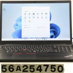 Lenovo ThinkPad E15 Gen2 Core i5 1135G7 2.4GHz/8GB/256GB(SSD)/15.6W/FHD(1920x1080)/Win11 【56A254750】
